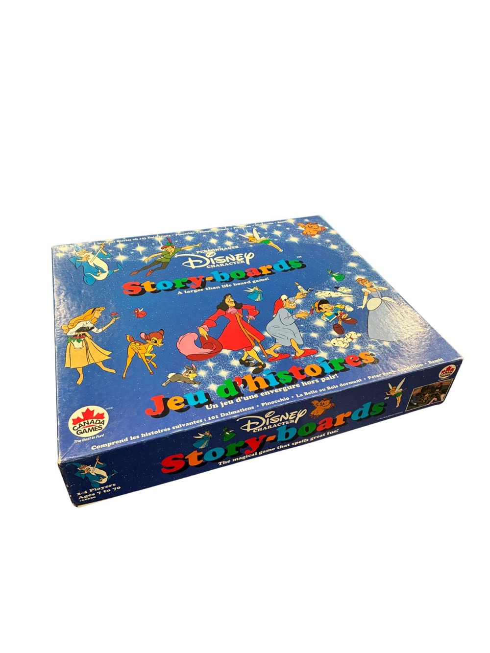 Vintage Disney Character Story-Boards Complete Board Game Canada Games